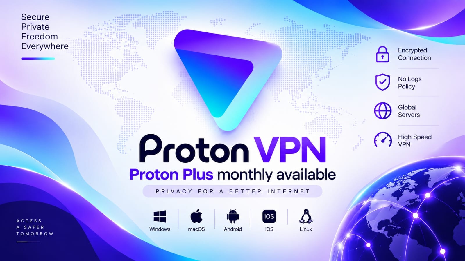 Proton VPN card artwork