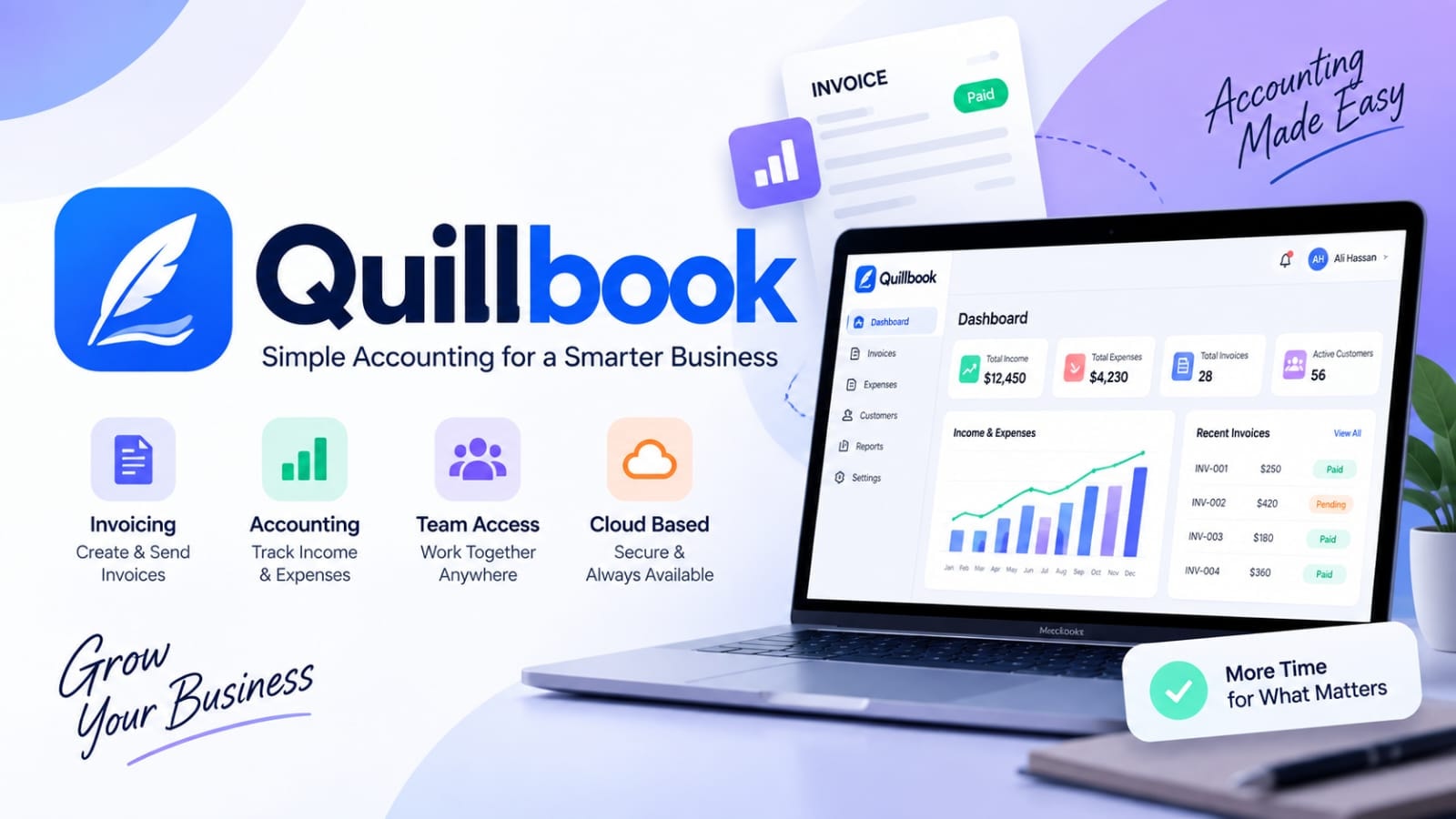 Quillbook Premium card artwork